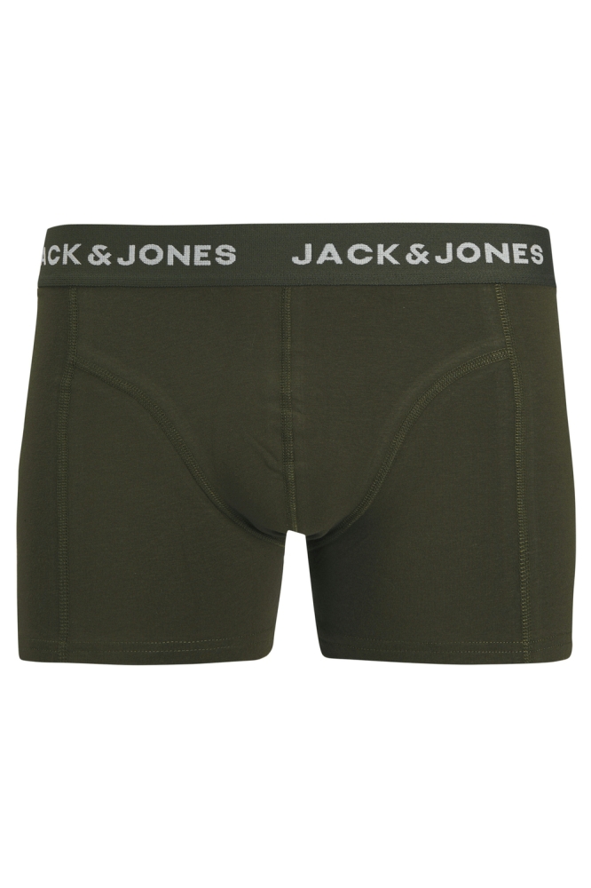 JACBENJA SOLID TRUNKS 10 PACK STYD 12285468 BLACK/BLACK BI